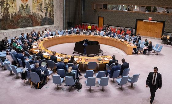 安理会会议场景（资料图片）